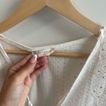 Altar'd State Off White Eyelet Women's Top Photo 2