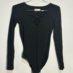 Hollister Bodysuit Black Long Sleeve Photo 0