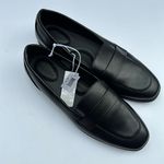 Old Navy Women's Low Heel Preppy Style Black Modern Penny Loafer Sz 8 Photo 0