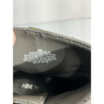 Nine West Womans Hartinsolo Size 6m Gray Zip Up Wedge Ankle Boots Photo 6