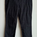 Nanette Lepore  Plaid Black Gray Pull On Office Career Casual Pants Size Medium Photo 0