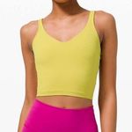 Lululemon LULU ALIGN TANK SIZE 4 CHARTREUSE Photo 0