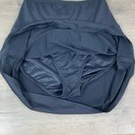 Lands' End  Black Tummy Control High Waisted Swim Skirt Sz.14 Photo 6
