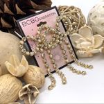 BCBGeneration  Costume Pearl Gold Jewelry Earrings Photo 4