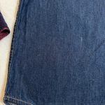 BDG Women's Mixed Media Plaid Flannel Denim Button Up Shirt Size Large Casual Photo 8