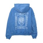 American Eagle  Blue Grateful Dead Graphic Relaxed Fleece Hoodie XS Photo 3