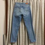 Edwin Cai Classic Straight Leg Denim Jeans in Blue Shield Photo 10