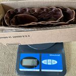 Old Navy Women’s Brass Studded Brown Leather Belt And Buckle Size M 0-38 Inch Photo 12