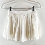 Lululemon  High-Rise Pleated Tennis Mini Skirt Skort White 4 Photo 3