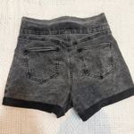 Sincerely Jules 9 29 high rise paperbag cuffed stonewash shorts SH 3019 Photo 8