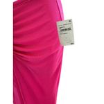 Good American Shimmer Cover-Up Pants Hot Pink High Waist Swim Size Large NWT Photo 2