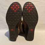 UGG  Zea Brown Leather Shearling Women's Wedge Lace-Up Boots size 9 Photo 6