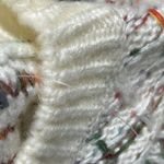 Anthropologie by Confetti Sweater Cream Rainbow Plaid Size XS Extra Small Photo 5