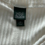 Wild Fable White Fable Cream Long Sleeve Ribbed Sweater Sz XS Photo 6