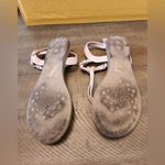 Palms  thong sandals pink leather size womens 6 Photo 2