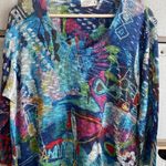 Atelier 5 art to wear 3/4 sleeve Blue Size L Photo 1
