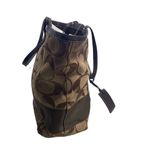 Coach Canvas Signature Logo Bag Brown With Dust Bag 10125 Photo 1