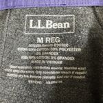 L.L.Bean Cozy Pullover Women's Medium Charcoal Gray Cowl Neck 290312 Sweatshirt Photo 4