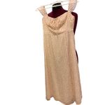 Pomelo Cherry Print Midi Dress Smocked Sundress Sleeveless Summer Coquette | M Red Size M Photo 1