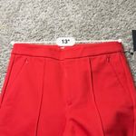 Anthropologie  THE ESSENTIAL TROUSERS in Vibrant Red size 2 NEW Christmas Photo 6