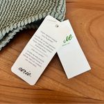 Aerie Women’s  Shimmery Crinkle High Cut Cheeky Bikini Bottoms Size Small Photo 2