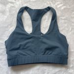 Zyia Active Women's Hero Blue Slate Double Strap Bra Size Medium Photo 4