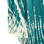Turquoise Tie Dye Kaftan Crochet Lace Swimsuit Coverup Women’s Boho Top Blue Size L Photo 9
