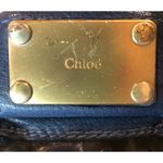 Chloé CHLOE Paddington Navy Blue Leather Satchel Hand Bag with Lock & Key Photo 10