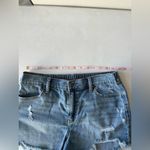 Aerie Love Tree Double Buttoned Paper Bag Waistband Denim Shorts Photo 6