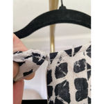 Garnet Hill Linen Shift Dress Cruise Resort Artisan Coastal Natural Fiber Tribal Photo 6