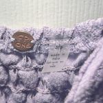 Free People  Adella Slip Lilac Lace Trim Mini Dress Spaghetti Straps Ruffle Hem S Photo 2