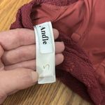 ANDIE  Bikini Set‎ Crete Top Super High Waisted Bottoms Syrah Red Lace size Small Photo 5