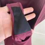 Outdoor Voices Burgundy Shiraz Rib Leotard Photo 11