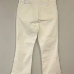Loft NWT kick crop high rise curvy fit stretch denim jeans white 14/32 Photo 0