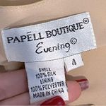 Adrianna Papell Silk Draped Surplice Wrap Cocktail Dress Vintage 90’s Photo 10