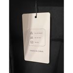 Fashion Women’s Black Open Front Blazer Jacket Plus Size 2XL Peplum 3/4 Sleeves Photo 7