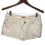 Mudd Vintage Y2K Light Tan Low Rise Short Shorts 100% Cotton Photo 0
