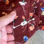 Madewell Button Front Romper In Painted Carnations Photo 3