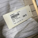 Evereve  Piper Scoop Neck Vest Cream Black Stripe Medium NWT Photo 3