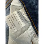 Kancan Womens High Rise Boyfriend Jeans Size 32 Washed Distressed Knees Blue Photo 5