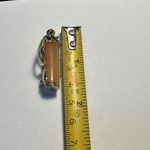 Golf Bag With Clubs Gold Tone Peach Brooch Pin Golfing Perfect For Golfer Photo 2