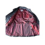 wilson's leather  Black Long Belted 100% Genuine Leather Jacket Photo 8