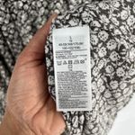 Gap Maxi Dress Womens Large Brown Floral Smocked Waist Ruffle Puff Sleeve V-Neck Photo 6