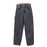 Empyre Tori 90s Carpenter Jeans Size 4 Charcoal Wash Sk8 Wide Leg High Rise Gray Photo 1