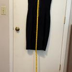 Calvin Klein Black Belted Midi Dress Photo 5