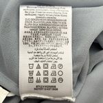 BCBGMAXAZRIA  Kristey Pleated Ruffle Bib Dress in Light Dusty Blue, Size Large‎ Photo 13