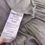 Dantelle  Distressed Peplum Lagenlook Top Gray Size S Ruffled Grunge Flowy BOHO Photo 6