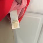 Kate Spade  Neon Fluorescent Pink Coral Sleeveless Bow Tank Rear Zip Fun Top 10 Photo 4