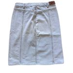 Levi's Women's Blue Pencil Skirt Knee-Length Casual Vacation Beach Summer Size 6 Photo 1