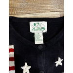 Quacker Factory Snowman Vintage Christmas Cardigan – Medium Photo 1